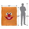 Sesame Street Face Ernie Blanket