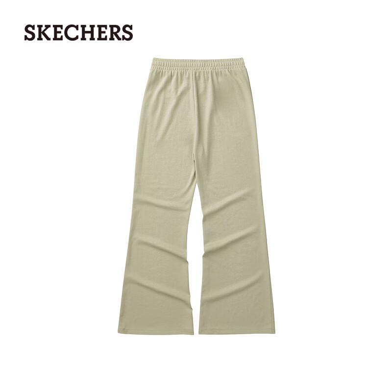 Skechers Women s Lightweight Cool-Touch Knit High-Waisted Flare Pants L224W048 S