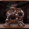 Fortune Wealth Elephant Flexor's Living Room Office Gourd Mother and Child Elephant Crafts