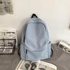 Women's Japanese Style Canvas College Backpack - Casual & Spacious