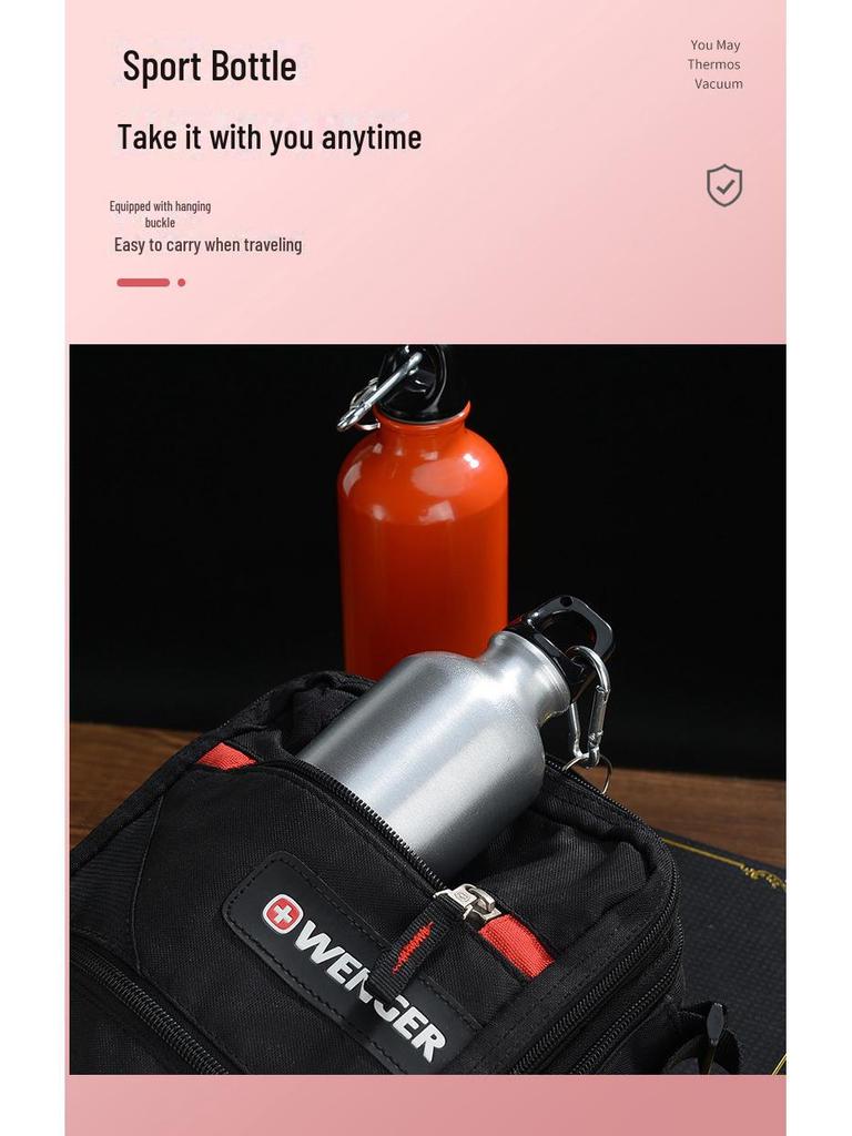 Customizable Logo Single-Layer Aluminum Bike & Sports Water Bottle