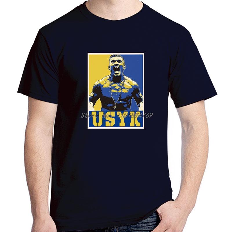 Summer Fashion Cotton Tshirt Oleksandr Usyk Classic Graphic T Shirts Oneck Short Sleeve Tshirts High Quality Unisexs Clothes