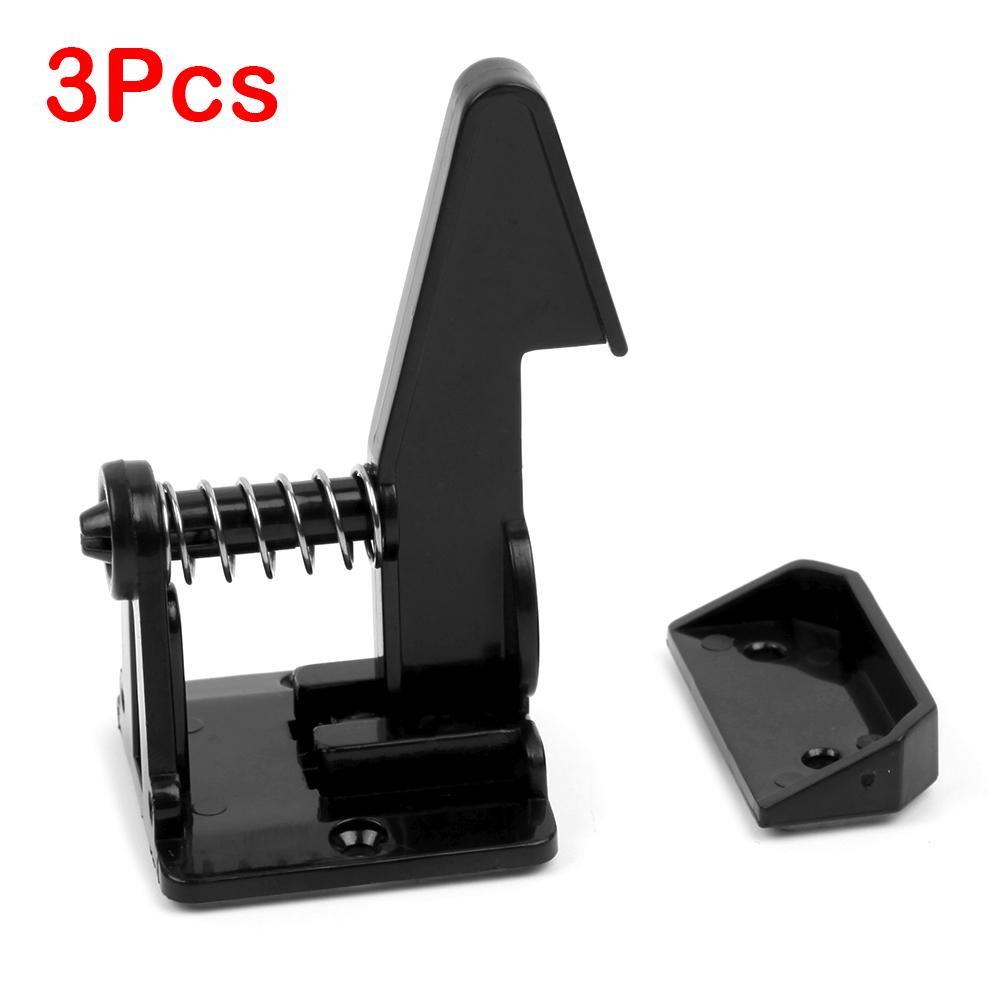 3Pcs Adhesive Safety Lock for Drawer Cabinet Door Invisible Buckle Closet Locks Security Lock