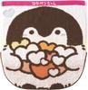 Marushin Hand 34 X 36 Gyutto Heart 5355001600 Koupen-chan Towel, Cm, Design, 100% Cotton, Die-Cut Towel,