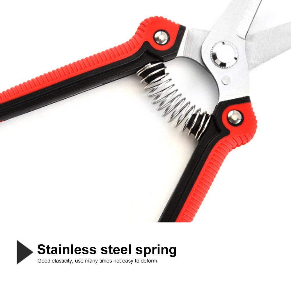Anti-Slip Gardening Pruning Shear Scissor Stainless Steel Cutting Tools Set Pruner Tree Cutter Home Tools