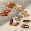 Retro French Oval Duckbill Hair Clip for Women - 2023 Autumn/Winter Style