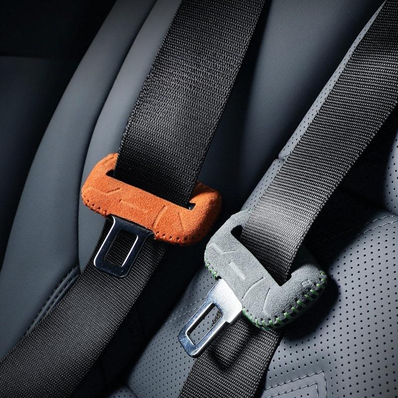 For ZEEKR 001 007 009 ZEEKR X 7X 9X Car Seat Belt Buckle Protective Cover Safety Belt Collision Prevention Car Modification