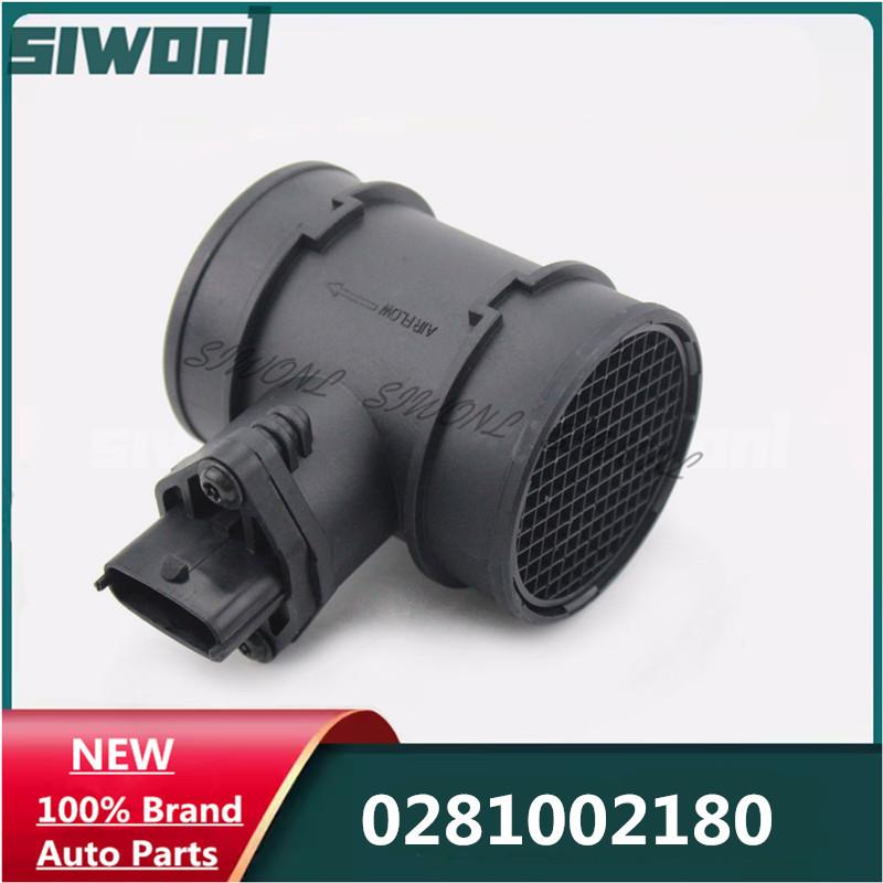 0281002180 Mass Air Flow Meter MAF Sensor for Vauxhall Opel Astra Corsa Omega 90543463 93171356 Auto Replacement Sensors