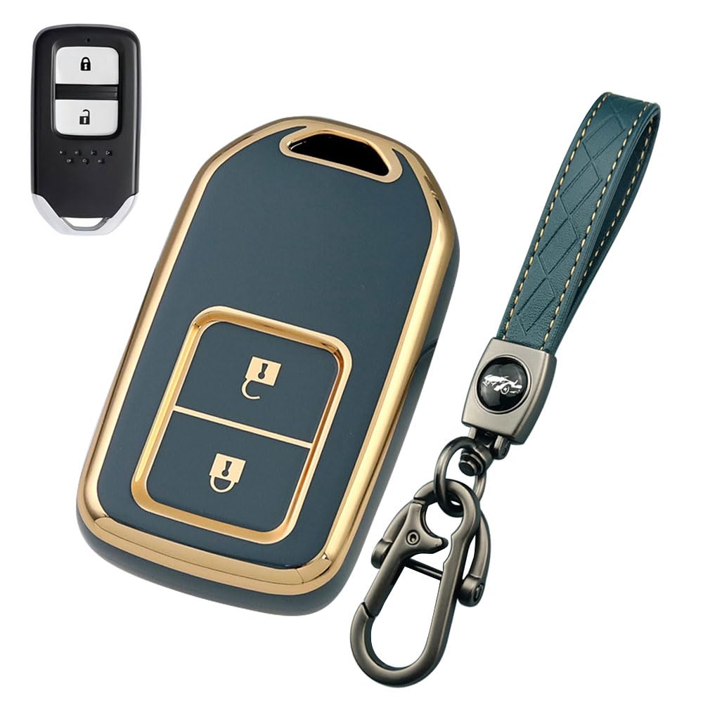 

LETINGFAR Чехол для ключа для Honda, Чехол для смарт-ключа, Крышка для ключа, Мягкий ТПУ материал, 2