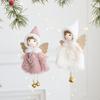 Soft Christmas Dress Angel Girl Pendant Handmade Xmas Tree Pendant  Hotel Office Decor