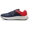 Baskets pour homme Nike Air Zoom Structure 24 Obsidian Bright Crimson Bleu Blanc Noir DA8535-403