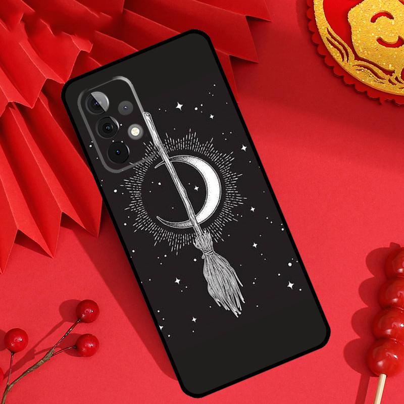 Magic Cat The Witches Case For Samsung Galaxy M15 M55 M31 M13 M11 M12 M14 M06 M16 M36 M56 M53 M32 M52 M35 M34 M54