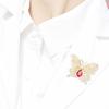 Bo Xin Yun Elegant Full Diamond Zirconia Butterfly Brooch Women's Luxury Accessory