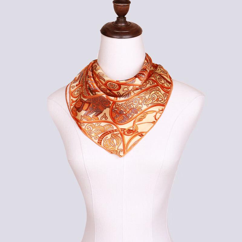 Jingsijie Sisi Xiangkou Mulberry Silk Small Square Scarf