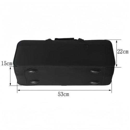 Klivex Trumpet Carrying Case, Durable Storage Box, Handbag for Orchestra, Concert, Players, Kids, and Beginners, Brass Instruments