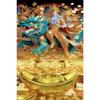 Fengshui God of Wealth Canvas Painting Wall Art Luxury Golden Lucky Money Gods Poster Prints For Office Living Room Home Decor