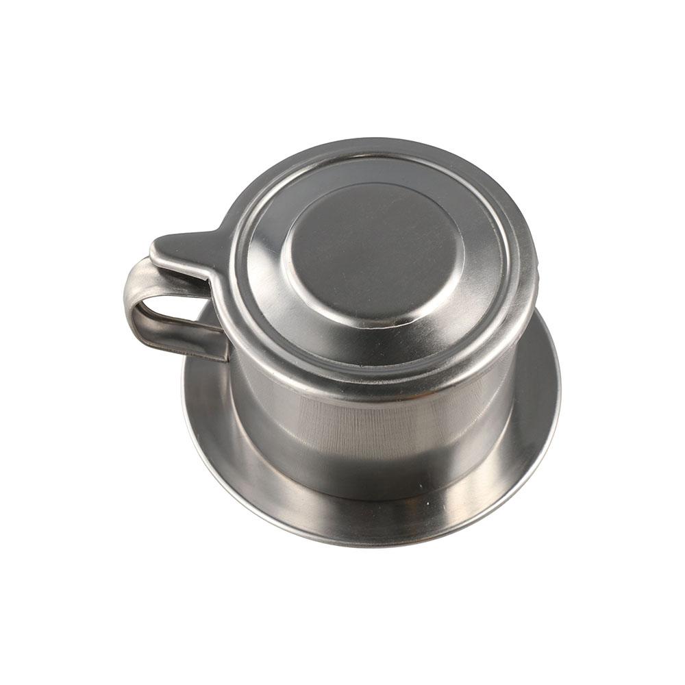 Portable Coffee Drip Filter Stainless Steel Coffee Infuser Cup Vietnamese Coffee Maker Camping