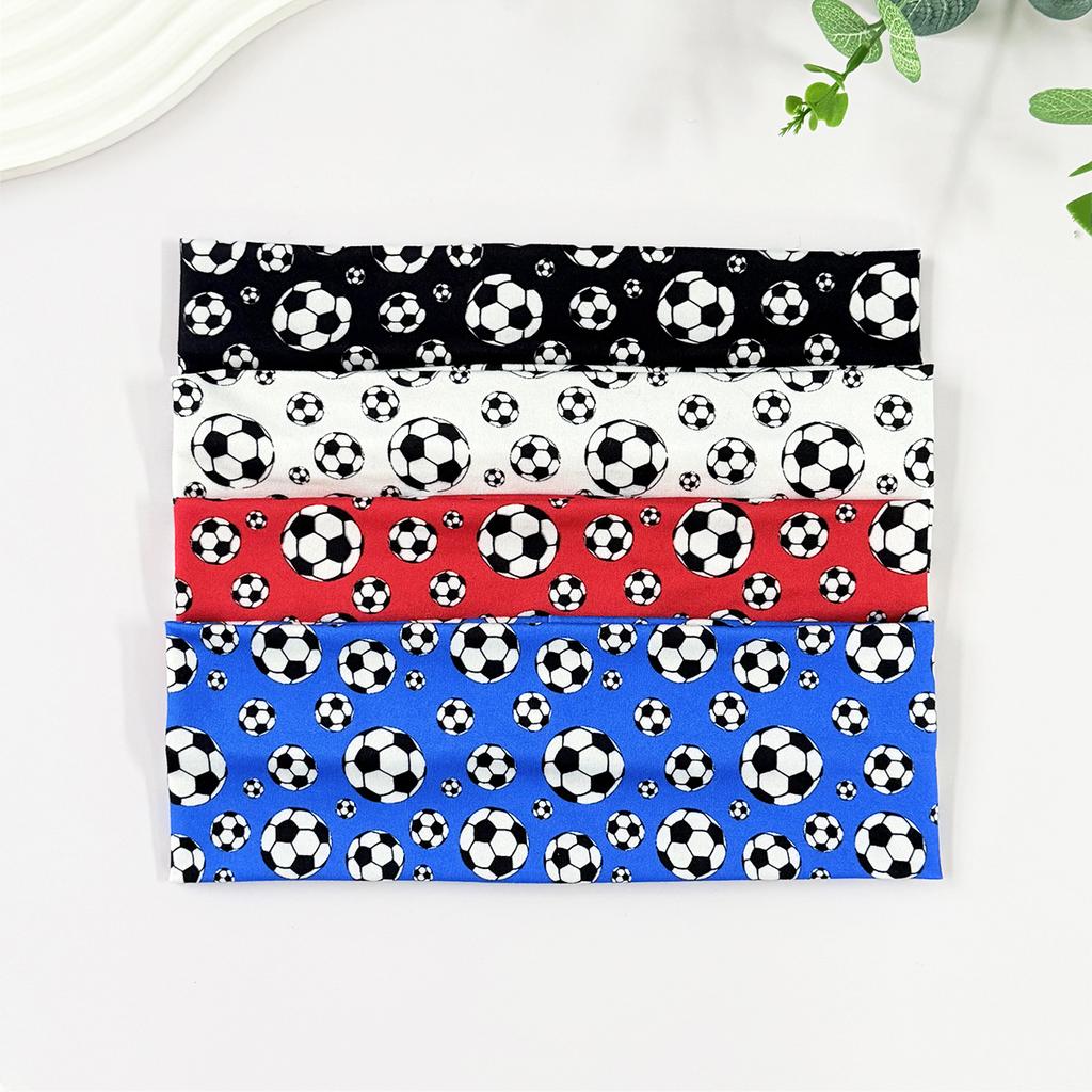 Football Headband World Cup Cheer Headscarf Elastic Sports Headband Unisex Antiperspirant Headband