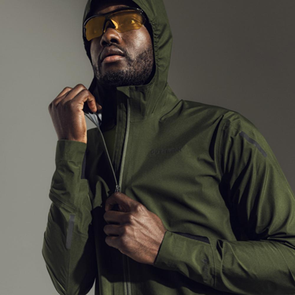 Gorewear Gore-Tex Concurve Jacket - Utility Green (Men'S)