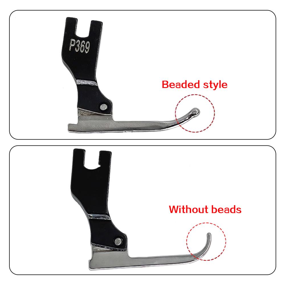 P369 Neuer Perlen Pailletten Spezial Nähfuß Verschleißfest Einfach zu Bedienen Hochzeitskleid Perlenstoff Nähmaschinenzubehör