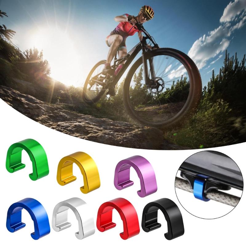 5pack Bike Brake Line Clip Regulable Bike Cables Mount Secure Bike Line Holder for Versatiles Cables Management