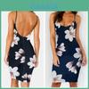 Premium Floral Summer Fashion Dress For Women Sexy Backless Bodycon Slip Dress