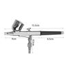 Gravity Dual-action Mini Airbrush Paint Nail Spray Gun Makeup Paint Set Face Tattoo Art Beauty Inkjet Car Repair DIY Tool