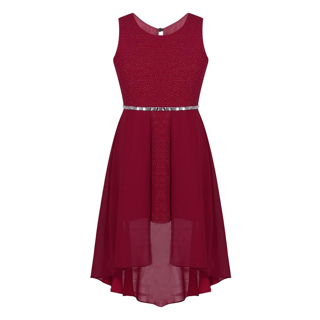 Buy Kids Sleeveless High-low Hem Dress 