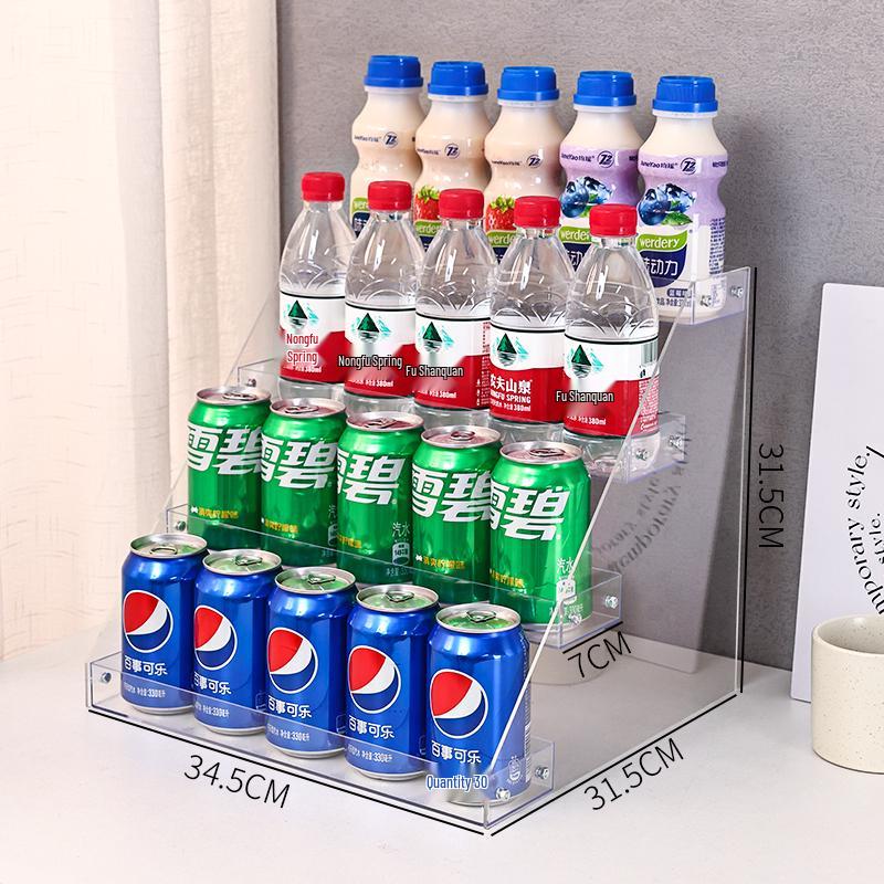 Acrylic Step-Style Cigarette & Beverage Display Rack