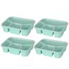 Wheat Straw 4-Compartment Bento Box