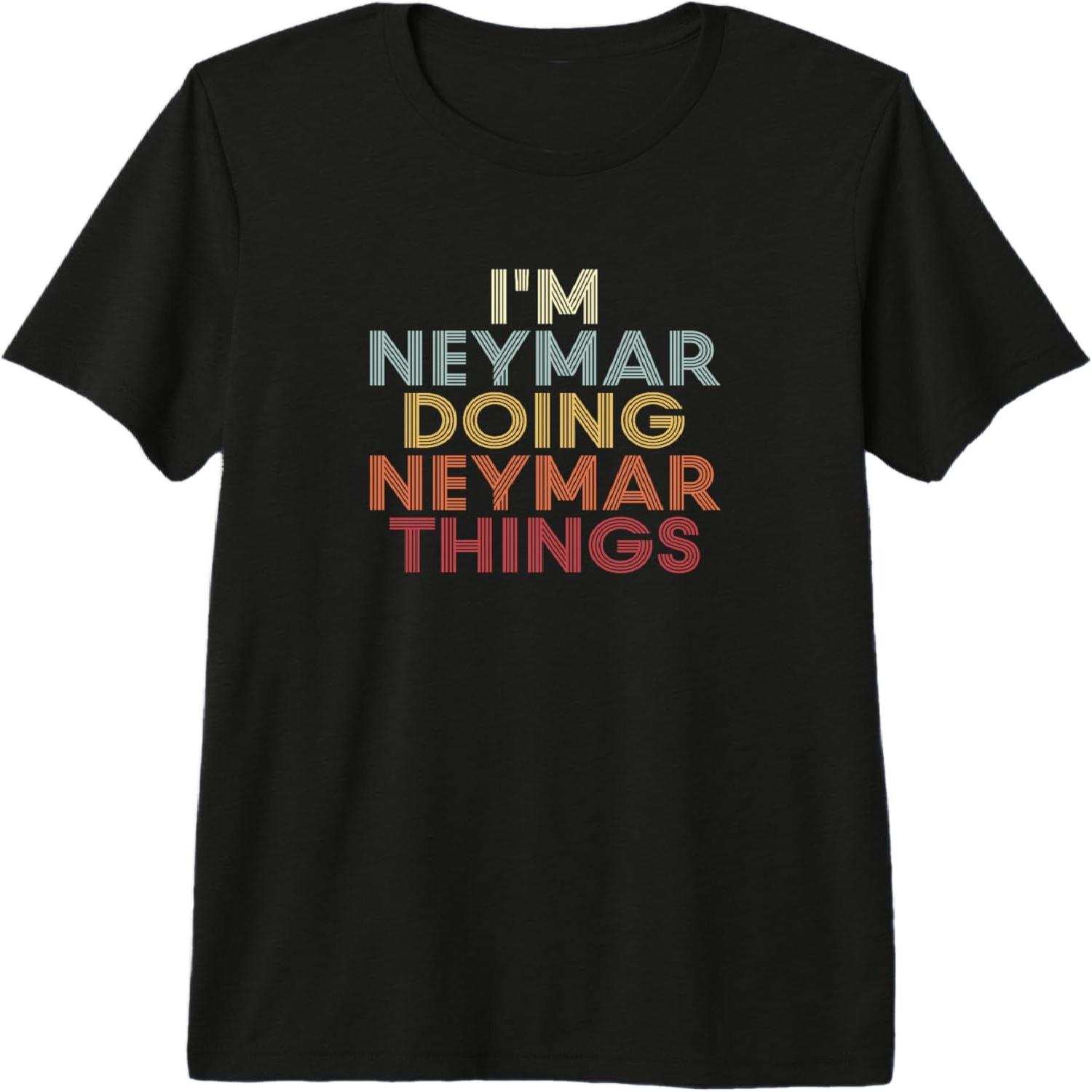 Neymar Name Neymar Personalized Name First Given Premium Tri-Blend T-Shirt S разноцветный