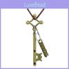 Attack On Titan Key Necklace With Alloy Pendant For Anime Fans And Cosplay