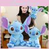 Lilo & Stitch Plüschtier mit kurzem Haar und PP-Baumwollfüllung für Kinder und Sammler