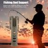 Fishing Rod Belt Holder Pole Inserter Support Fishing Rod Adjustable Multi-function Belt Fishing Rod Waist Belt For Fishing