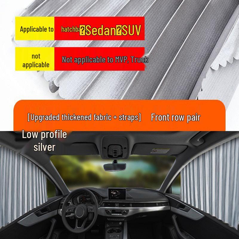 Magnetic Car Sun Shade for Side Windows – Universal Fit, Heat Insulation, UV Protection