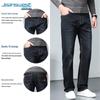 JEANSWEST Men's Loose Straight-Leg Jeans