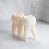 Teeth-shape Candle Silicone Mold Easy To De-mold for DIY Candle Soap Plaster Ornament Epoxy Resin Casting Silicone Mold