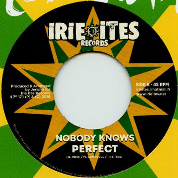 

7-дюймовая пластинка PERFECT / SKARRA MUCCI - Nobody Knows / handz Ina Di Air II7171 Irie Ites EU 2016 Европа Регги, Ска и Даб