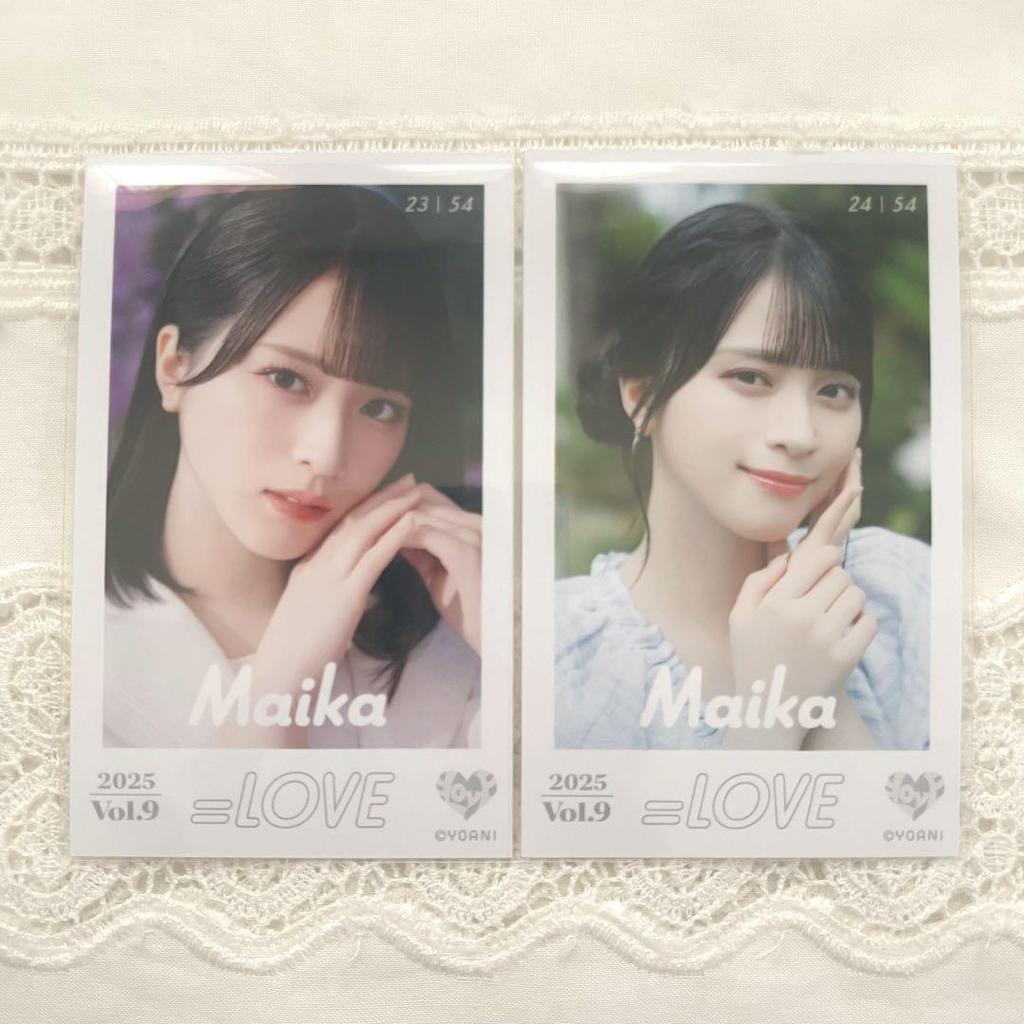 [USED] Equal Love Maika Sasaki Mini Photo Card Vol.9