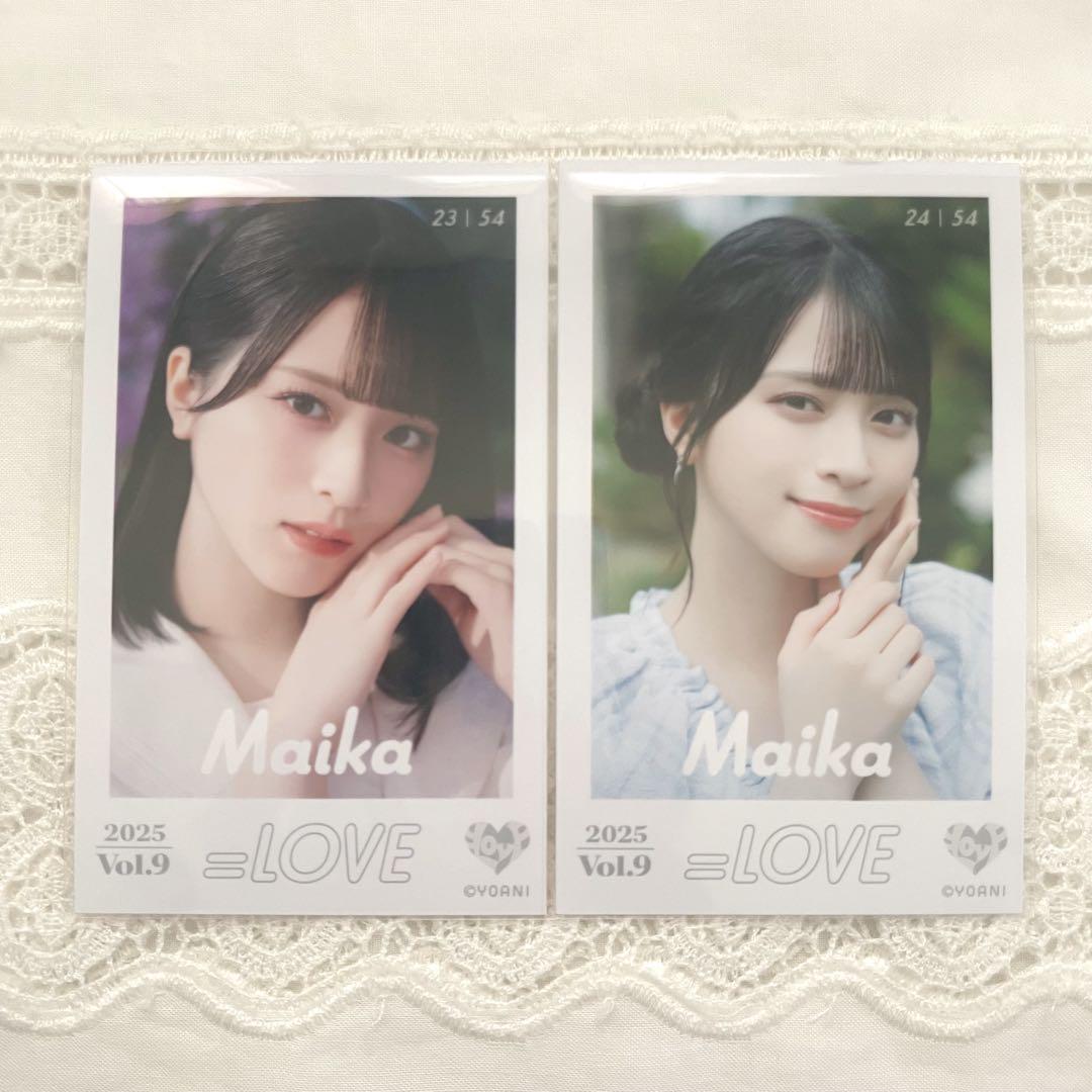 

[USED] Equal Love Maika Sasaki Mini Photo Card Vol.9