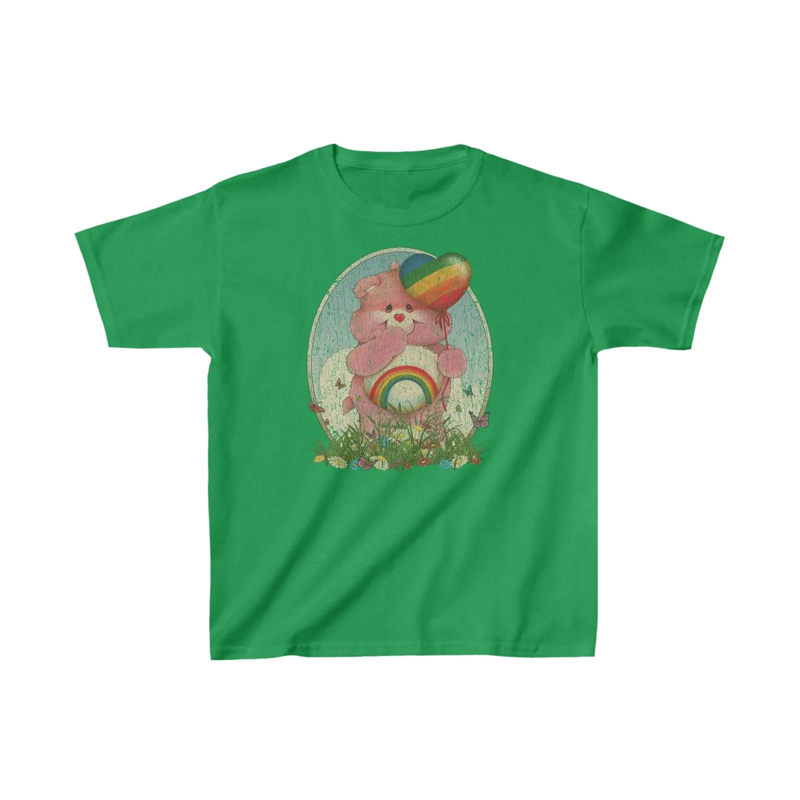 Rainbow Pride Bear 1981 Vintage Kid s T shirt XL