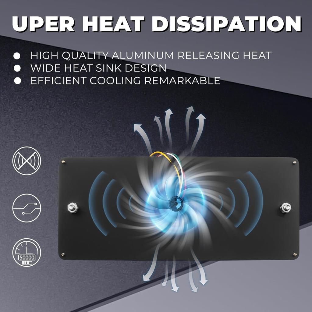 5-Function LED Truck Tail Lights with Turn Signals, Reverse, Running Lights, and Brake Stop Lights for Trailers, Tractors, and Pickups