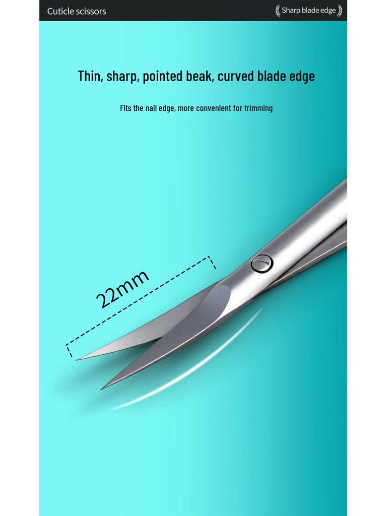 Stainless Steel Russian Style Cuticle Nipper, Clipper, Eyebrow Tweezer, and Nail Art Scissors Set