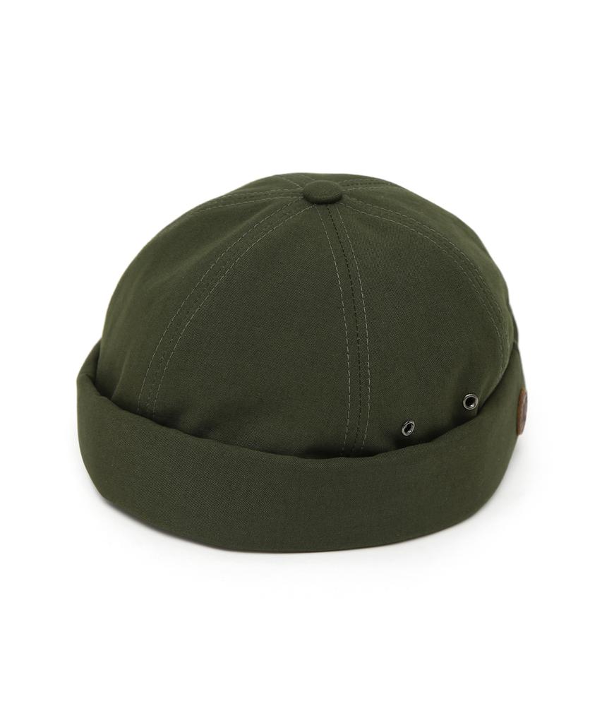 Eondeokeonteulol Vintage Cotton Brimless Cap Mold Cap / Vntg / Olive