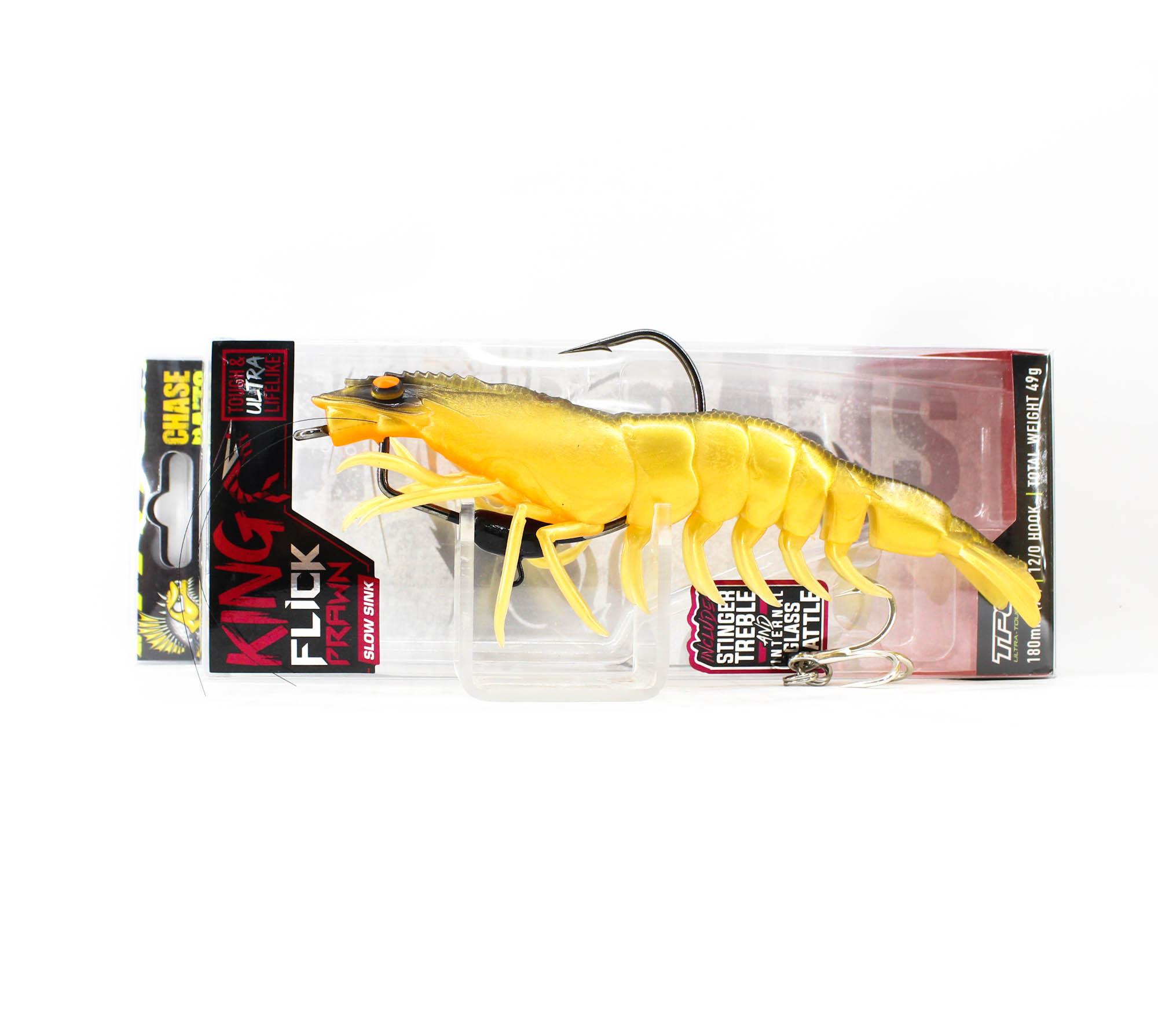 

Chasebaits Flick Prawn King 180 мм 49 грамм Тонущая приманка 10 (6147)
