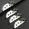 Universal Furniture Corner Connector Corner Code Fastener Multifunctional Triangular Furniture Support Heavy Duty for Furniture