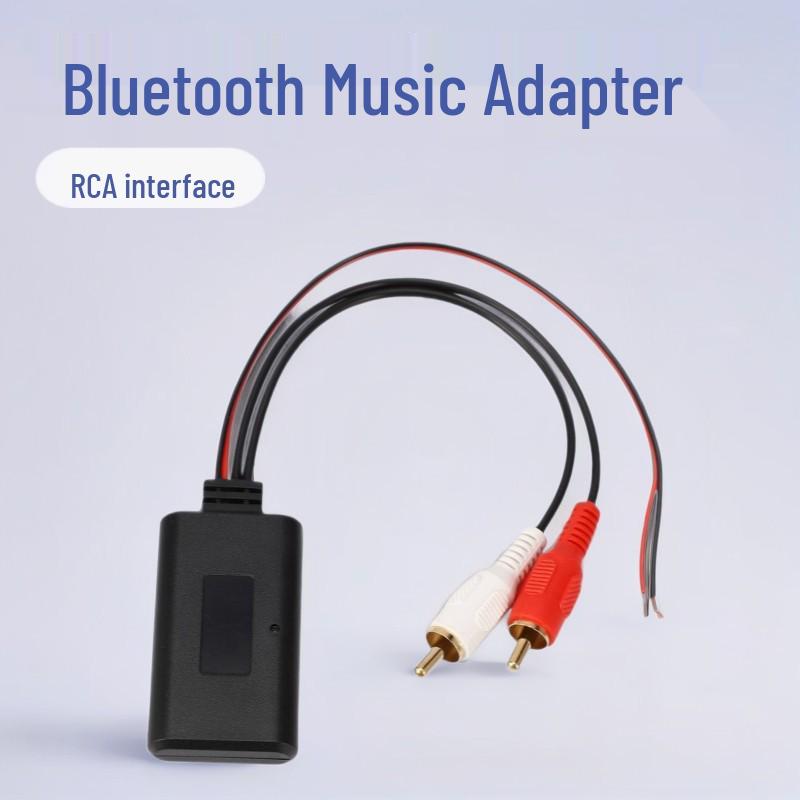 

Universal Wireless Bluetooth Car Headset Audio Adapter with RCA AUX Stereo Connections Yes чёрный