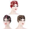 Polyester Spiral Headscarf Cap With Breathable Design For Fashionable Winter Wear