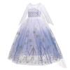 Baby Girl's Feather Embroidery Princess Dress - First Birthday Party Outfit with Big Bow.
