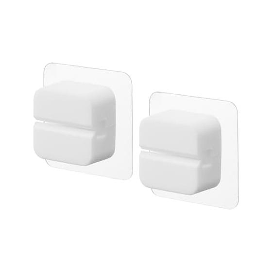 Yamazaki Jitsugyo Film Hook Sanitary Multi-Hook Set of 2 White W4.5 x D1.8 x H4.5cm (per film hook included) Tower Toothbrush Holder Razor Holder
